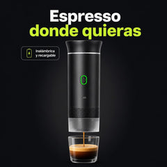 Cafetera espresso portátil BlendCo, espresso donde quieras